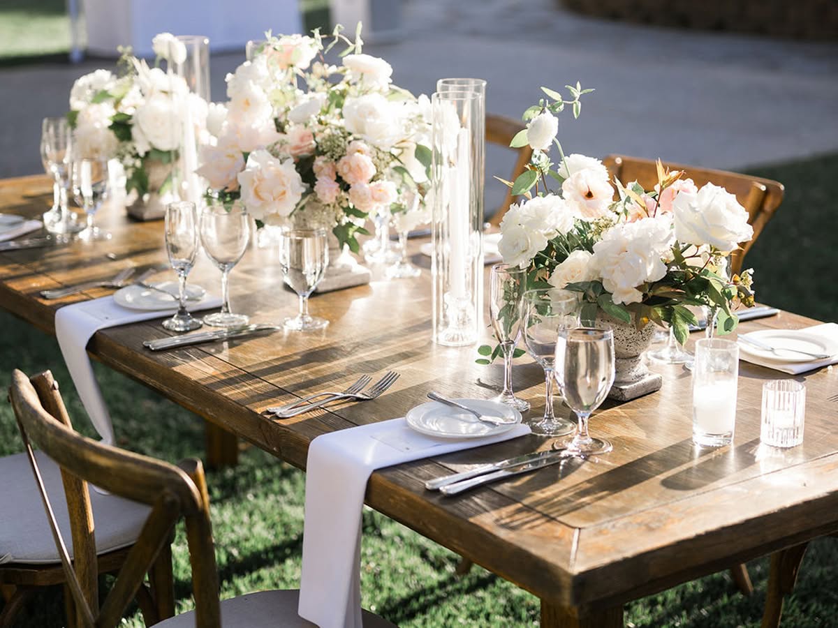 A sweet vineyard-inspired Temecula Creek Inn wedding for Claire and Steve in Temecula, planned by Bliss Events.