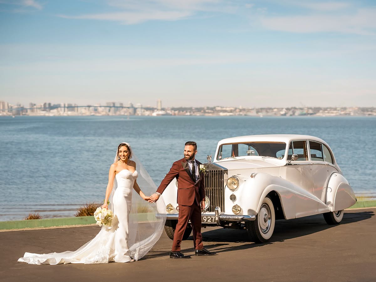 A glamorous and traditional Loews Coronado Bay Resort wedding for Natalie and Ryan in Coronado, planned by Bliss Events.