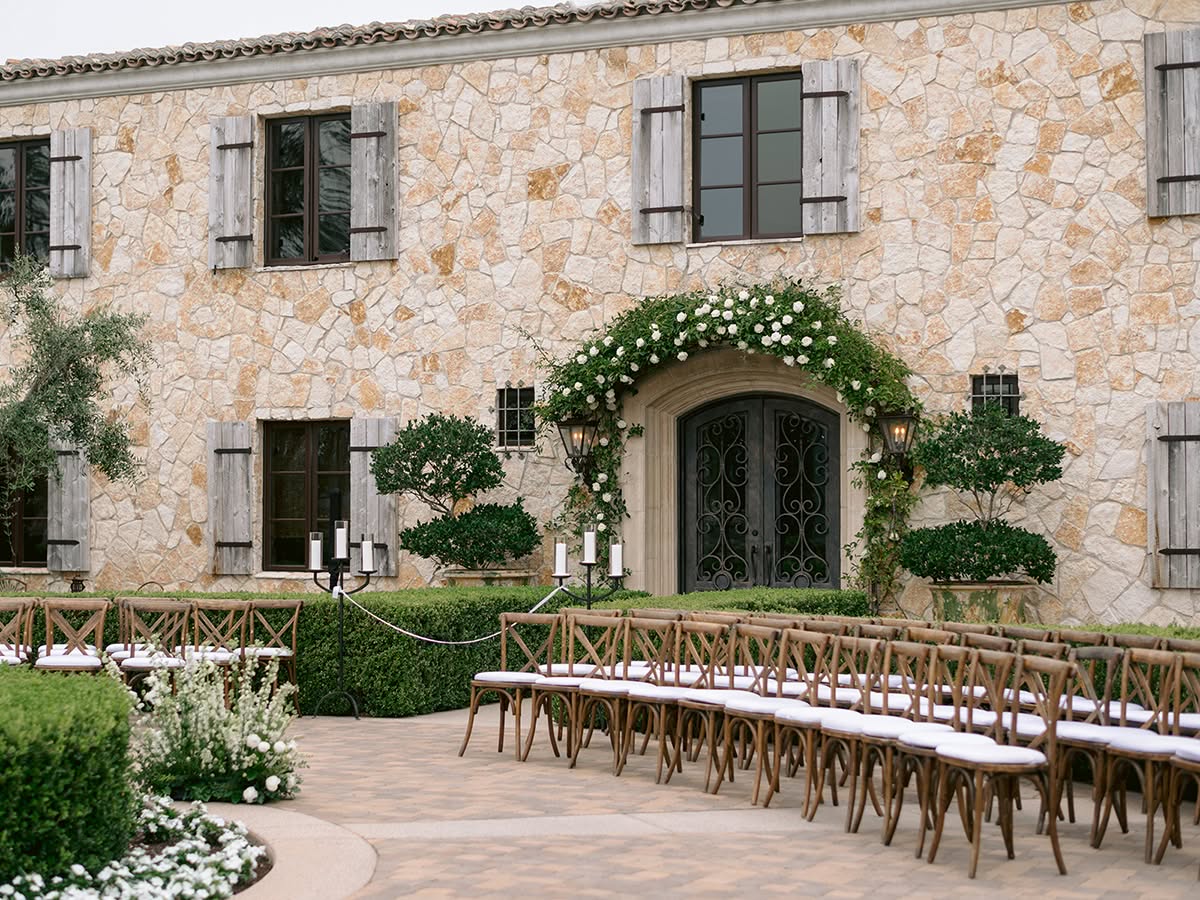 An exquisite A Table on the Hill wedding for Waverly and Mitch in San Diego, planned by Bliss Events.