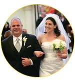 Devra and Jeff at their Bliss Events wedding